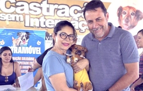 Deputado promove projeto de castração gratuita de animais