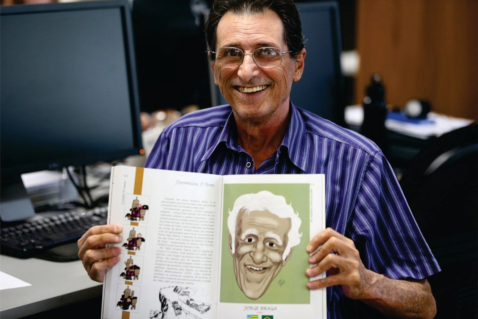 Faleceu nesta terça-feira (1º) o cartunista Jorge Braga, nome consagrado da ilustração e jornalismo gráfico no Brasil. Com 53 anos de trajetória profissional, Braga foi um dos principais representantes da charge política no país.