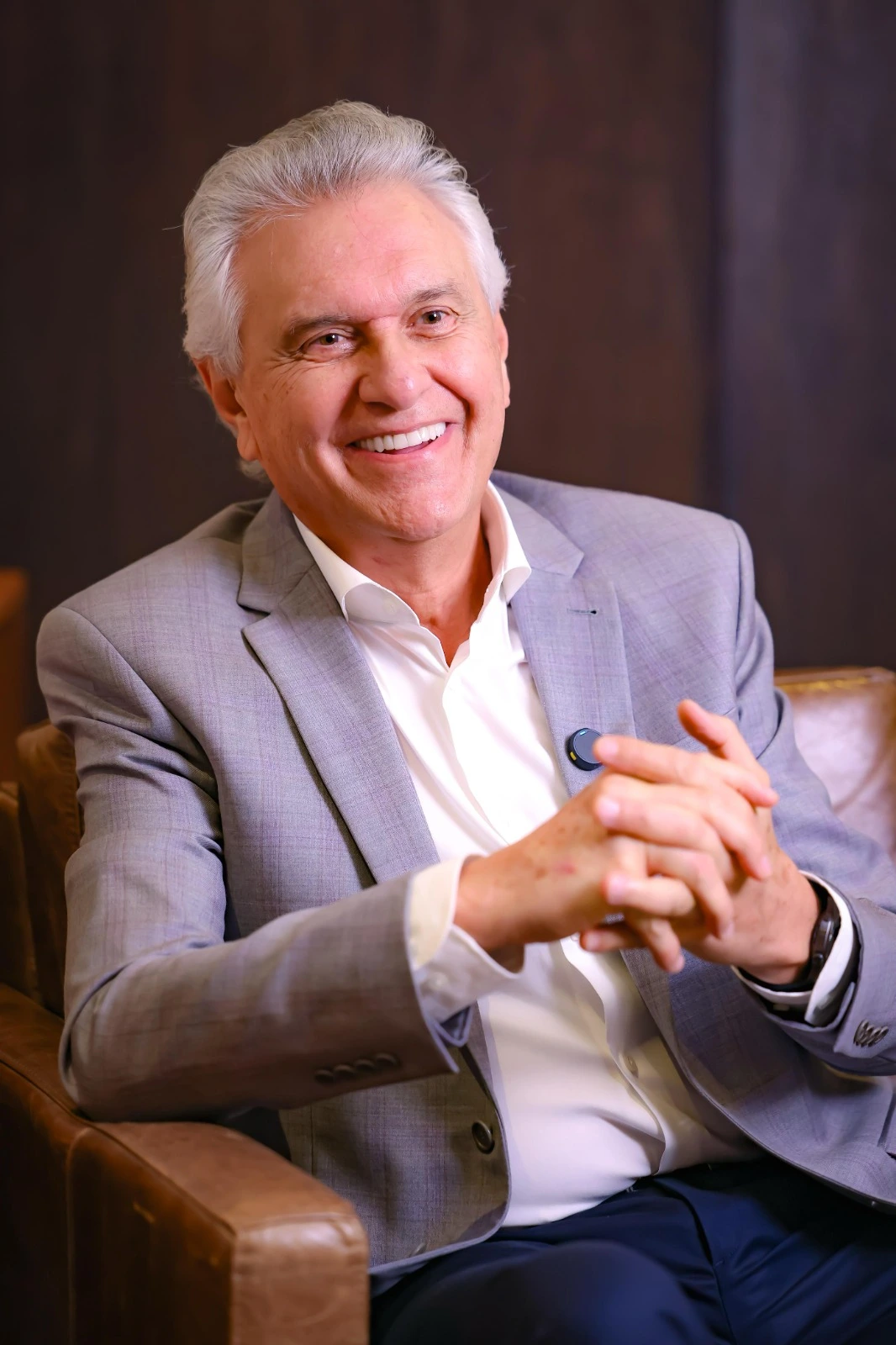 O governador de Goiás, Ronaldo Caiado (União Brasil), foi o presidencial que mais cresceu no instagran em julho de 2025, segundo levantamento da consultoria BN3 - Marketing baseado em números.