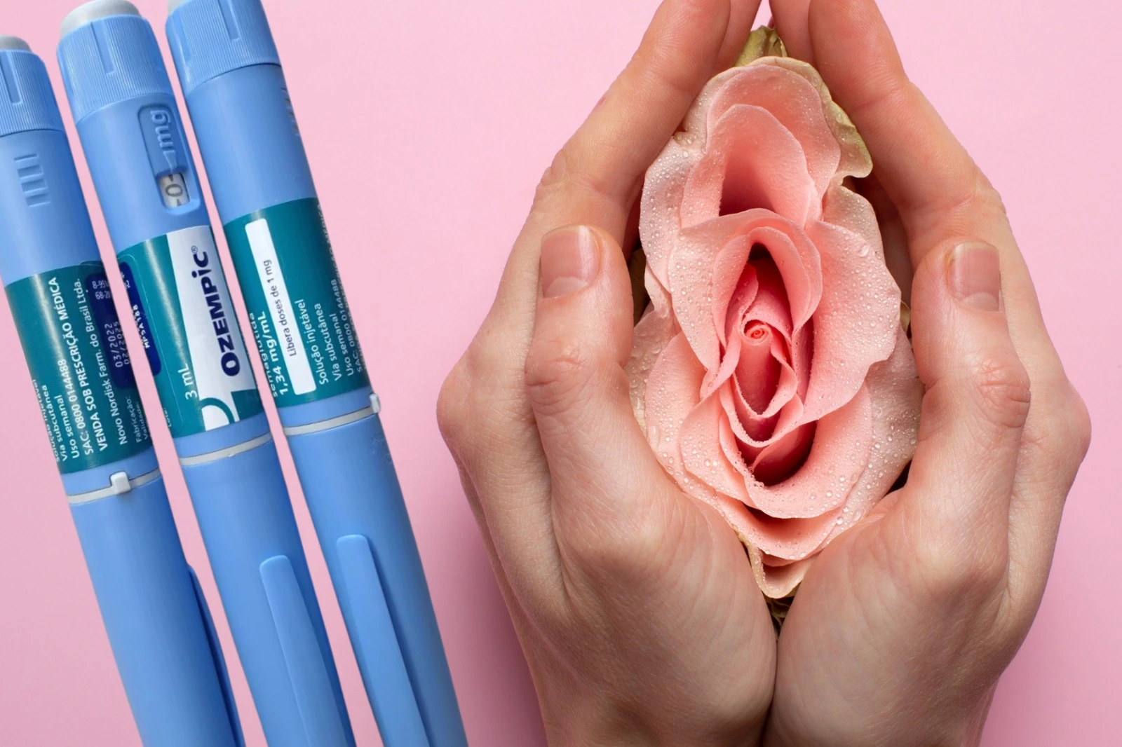 Efeitos colaterais inesperados no uso de canetas emagrecedoras, um deles é chamado informalmente de 