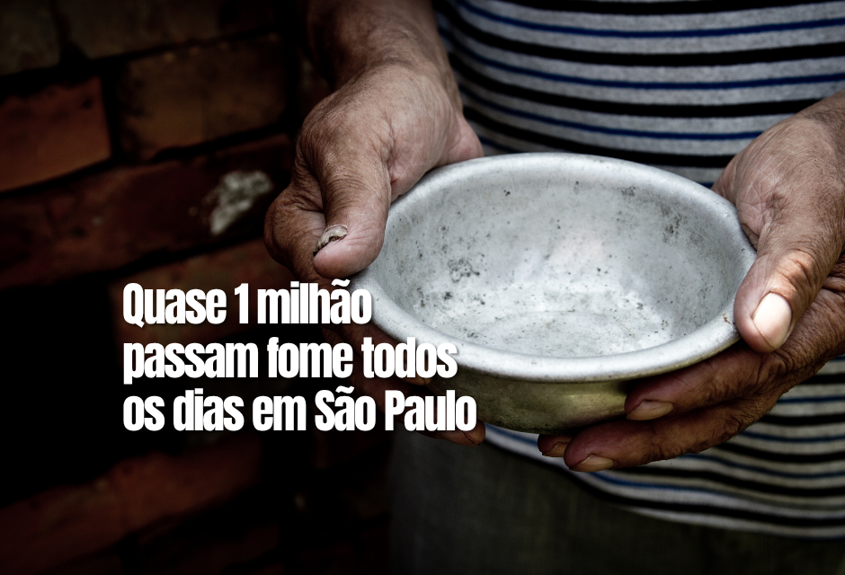 Apesar da leve melhora nos indicadores, cerca de 970 mil paulistas ainda enfrentam insegurança alimentar grave, segundo a Pnad Contínua 2024.