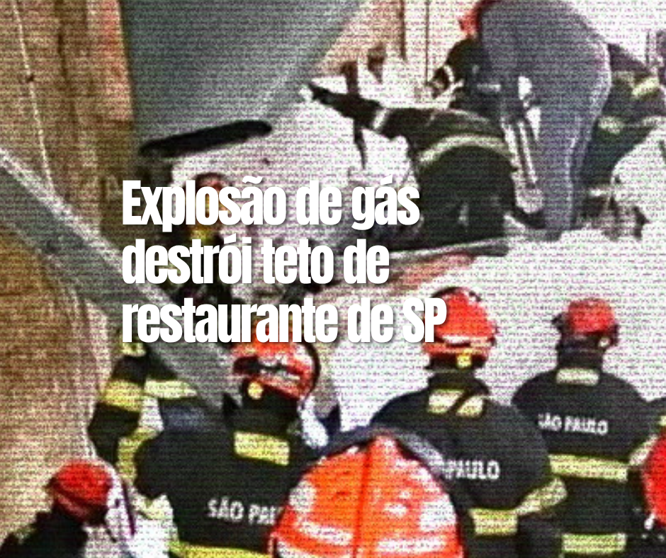 Uma explosão no restaurante Jamile, localizado na Bela Vista, centro de São Paulo, causou o desabamento parcial do teto do estabelecimento na tarde desta terça-feira (7.out.2025).