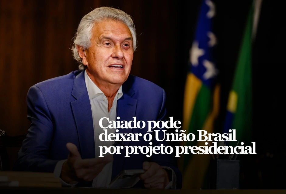 Nesta terça-feira (27), o governador Ronaldo Caiado disse que pode deixar o União Brasil “nos próximos dias” e já comunicou a cúpula da legenda de que busca outra alternativa para viabilizar a candidatura ao Planalto em 2026.