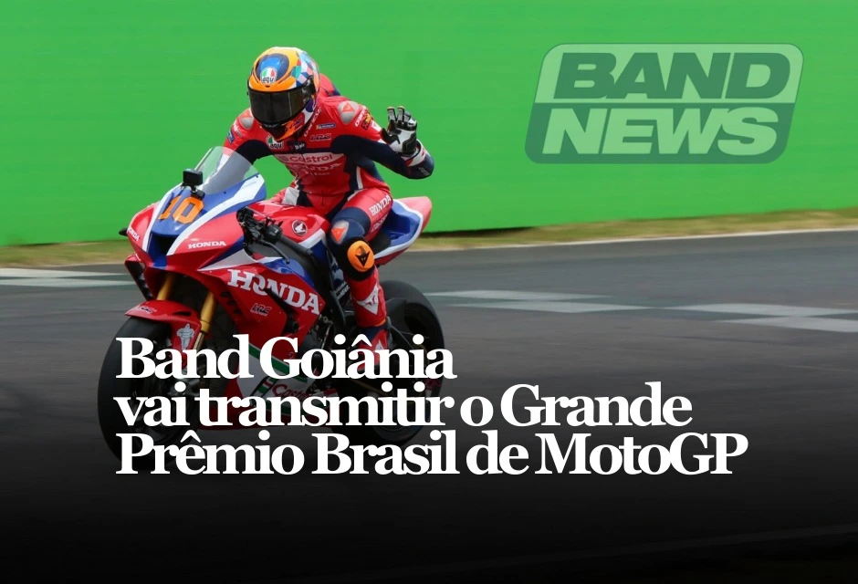Nesta quinta-feira (8.Jn), a band anunciou que vai exibir o Grande Prêmio do Brasil de MotoGP com exclusividade na TV aberta. A etapa marca a volta da principal categoria do motociclismo ao país após mais de duas décadas.
