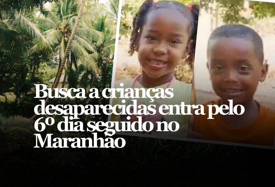 A força-tarefa intensificou as buscas por duas crianças desaparecidas em Bacabal (MA). O menino de 8 anos foi encontrado com vida e segue internado.