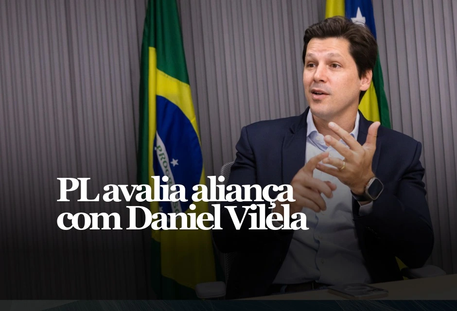 Caiado afirmou na sexta-feira (9) haver “tendência” de aliança com o PL para apoiar Daniel Vilela — movimento que, segundo analistas, pode até encurtar a disputa.