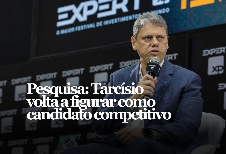 Levantamento divulgado nesta terça-feira (13) indica Lula (PT) na frente no 1º turno, mas com empate técnico no 2º contra Tarcísio. Flávio e Michelle aparecem com desvantagem maior.