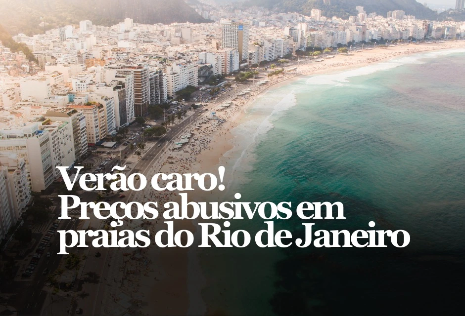 Espreguiçadeira a R$ 100 e sofá a R$ 850: queixas de preços na orla levaram Eduardo Paes a pedir estudo sobre tabelamento nas praias do Rio neste sábado (10).