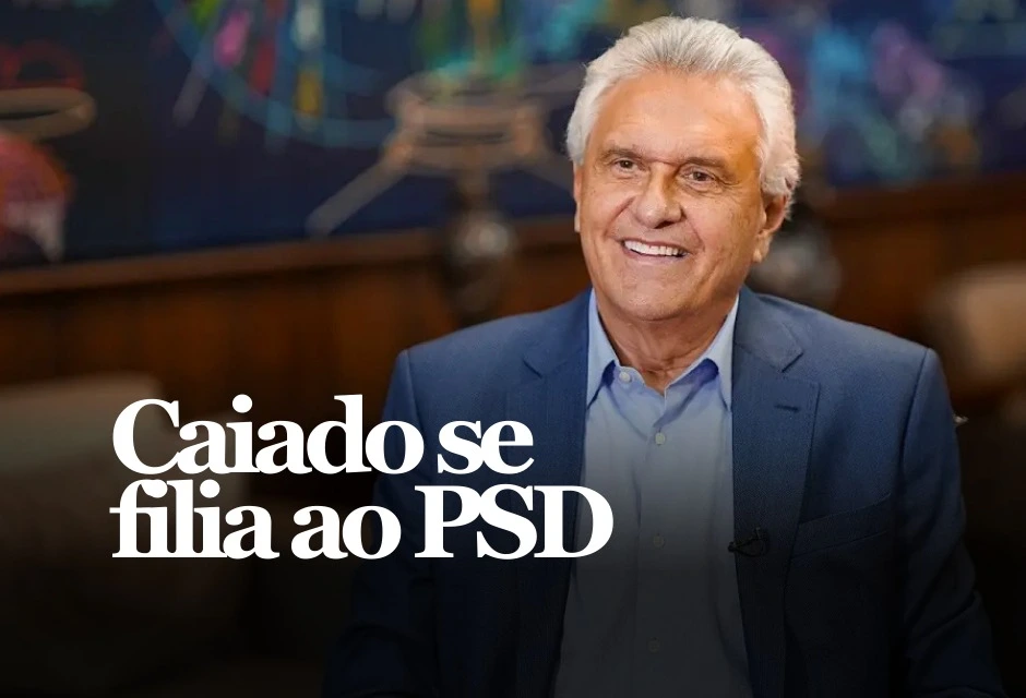 Nesta terça-feira (27), o governador Ronaldo Caiado anunciou filiação ao PSD e confirmou a saída do União Brasil. A mudança reorganiza a corrida da direita em 2026 e coloca o PSD no centro da escolha de um candidato presidencial.