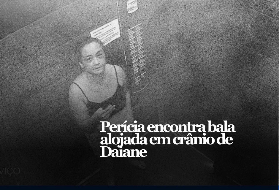 Defesa diz que peritos encontraram um projétil alojado no crânio da corretora Daiane Alves Souza, mas a Polícia Científica de Goiás afirma que só poderá confirmar após a liberação do laudo.