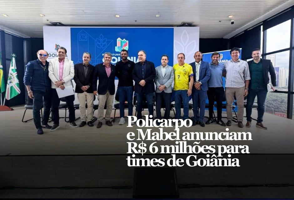 R$ 6 milhões em apoio anunciado para Goiás, Vila Nova e Atlético Goianiense na Série B — com Prefeitura e Câmara apostando em retorno via turismo esportivo na capital.