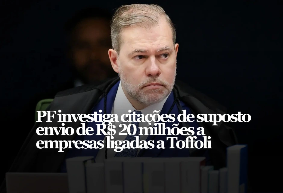 Hoje (quinta-feira, 12), relatos de perícia da PF no caso Banco Master colocaram no radar conversas que citariam o envio de ao menos R$ 20 milhões a empresas ligadas ao ministro Dias Toffoli — mas ainda sem comprovação de que o pagamento ocorreu.