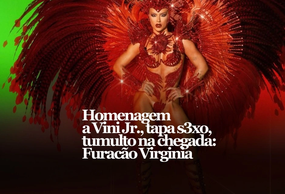 A estreia de Virginia Fonseca como rainha de bateria da Grande Rio, nesta terça-feira (17), virou um dos assuntos mais comentados do último dia de desfiles no Rio