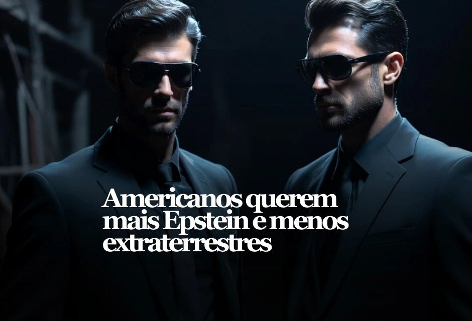 Mesmo com Trump prometendo divulgar arquivos sobre UAPs/OVNIs, o assunto que domina a conversa pública americana neste início de 2026 é outro: os documentos ligados a Jeffrey Epstein e às conexões do financista com gente poderosa.