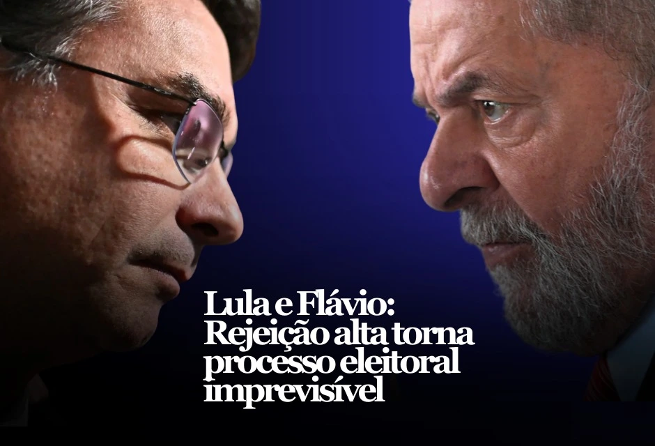 A nova pesquisa AtlasIntel/Bloomberg põe um dado no centro do tabuleiro: os dois nomes mais fortes da polarização também carregam os maiores índices de “não votaria de jeito nenhum”.