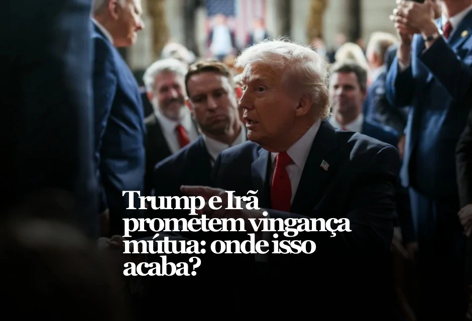 Trump disse que os EUA vão “vingar” as mortes de militares americanos e admitiu que pode haver novas baixas na operação contra o Irã. Do outro lado, autoridades iranianas repetem que a morte do líder supremo será respondida, num tom que reduz o espaço para recuo rápido.