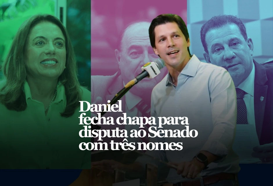 A base do governador Ronaldo Caiado colocou três nomes na mesa para as duas vagas ao Senado em 2026: Gracinha Caiado, o senador Vanderlan Cardoso e o deputado federal Zacharias Calil.