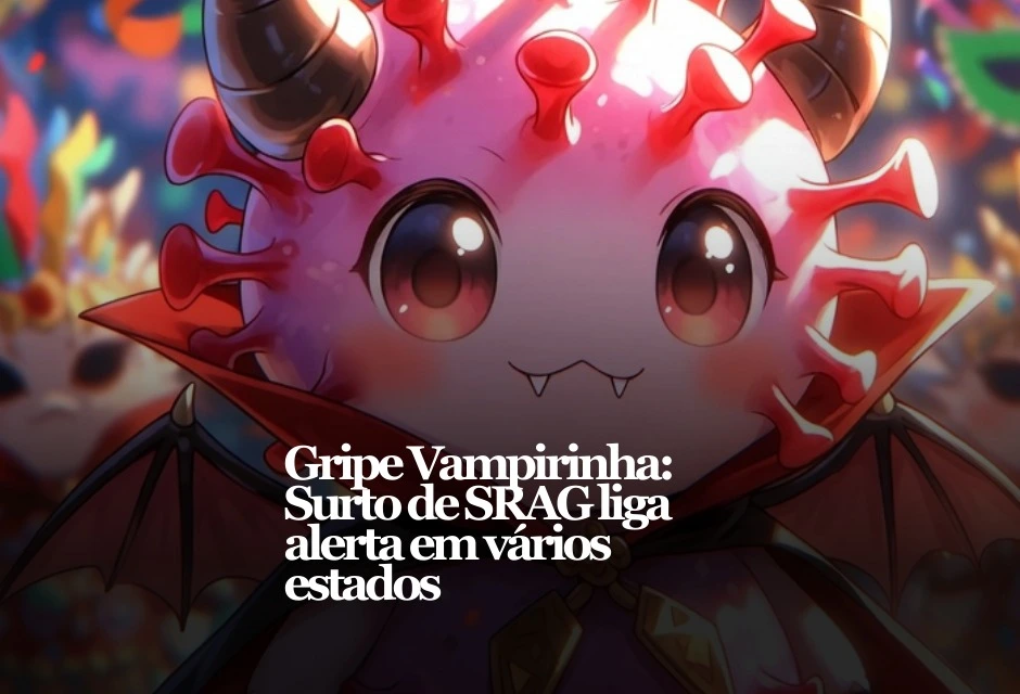 A brincadeira viral pós-Carnaval esconde um dado real: a Fiocruz apontou alta de SRAG (síndrome respiratória grave) com alerta em Goiás, Sergipe e Rondônia.