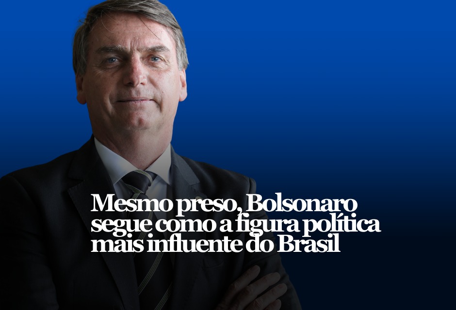 Mesmo preso, Bolsonaro continua influenciando a montagem de chapas para 2026, sobretudo no campo da direita e nas disputas por Senado e governos estaduais.