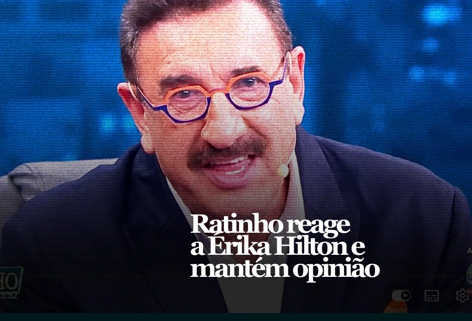 Ratinho voltou a se manifestar sobre Erika Hilton e decidiu manter publicamente a linha de argumento que já havia provocado forte reação política e jurídica.