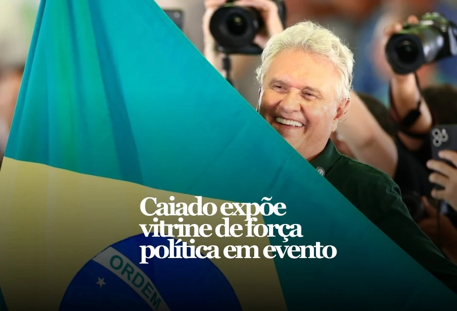 Mais de 200 prefeitos no mesmo ato não são detalhe de agenda. Em Jaraguá, o governador Ronaldo Caiado usou o lançamento da pré-campanha da base aliada para exibir capilaridade, unidade e músculo eleitoral a poucos meses da disputa de 2026.