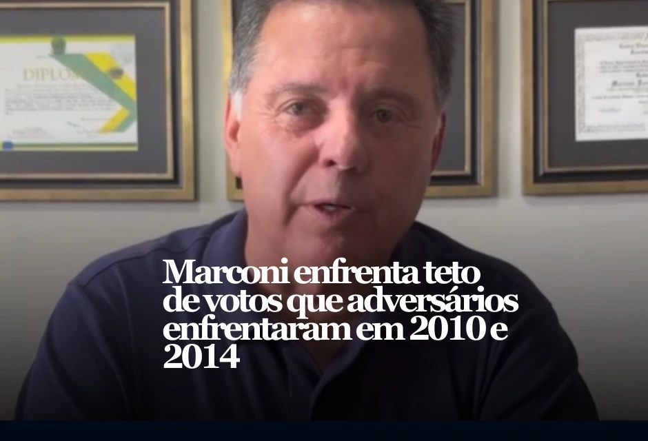 Marconi continua competitivo e preserva uma base fiel, especialmente entre eleitores mais velhos, mas encontra dificuldade para romper o teto imposto pelo desgaste acumulado de um ciclo longo de poder e pela mudança no ambiente político e digital em Goiás.