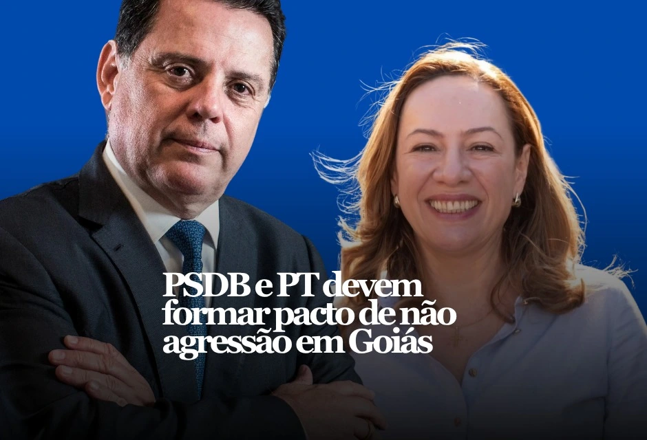 PT e PSDB não devem caminhar juntos formalmente na disputa pelo governo de Goiás em 2026, mas o ambiente político aponta para um arranjo mais pragmático: reduzir o confronto entre si e concentrar fogo na base montada em torno do governador Ronaldo Caiado, hoje no PSD, e na candidatura bolsonarista de Wilder Morais, do PL. O movimento aparece num momento em que o bloco governista projeta eleger Daniel Vilela, do MDB, como nome da continuidade, enquanto a oposição ainda busca evitar dispersão.