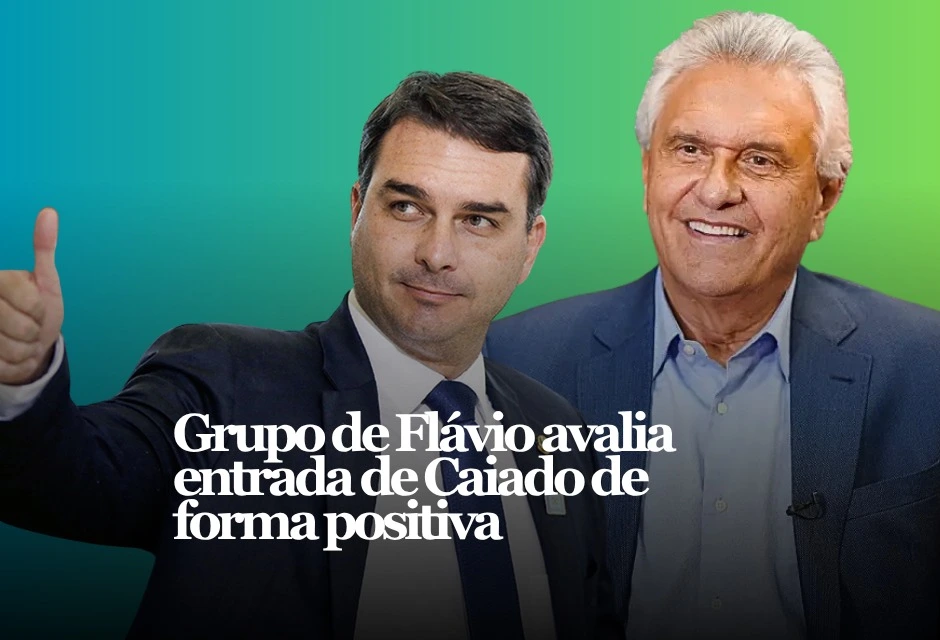 Nos bastidores da pré-campanha de Flávio Bolsonaro, a leitura sobre Ronaldo Caiado deixou de ser defensiva e passou a ser estratégica. Aliados do senador avaliam que a presença mais firme do governador de Goiás.