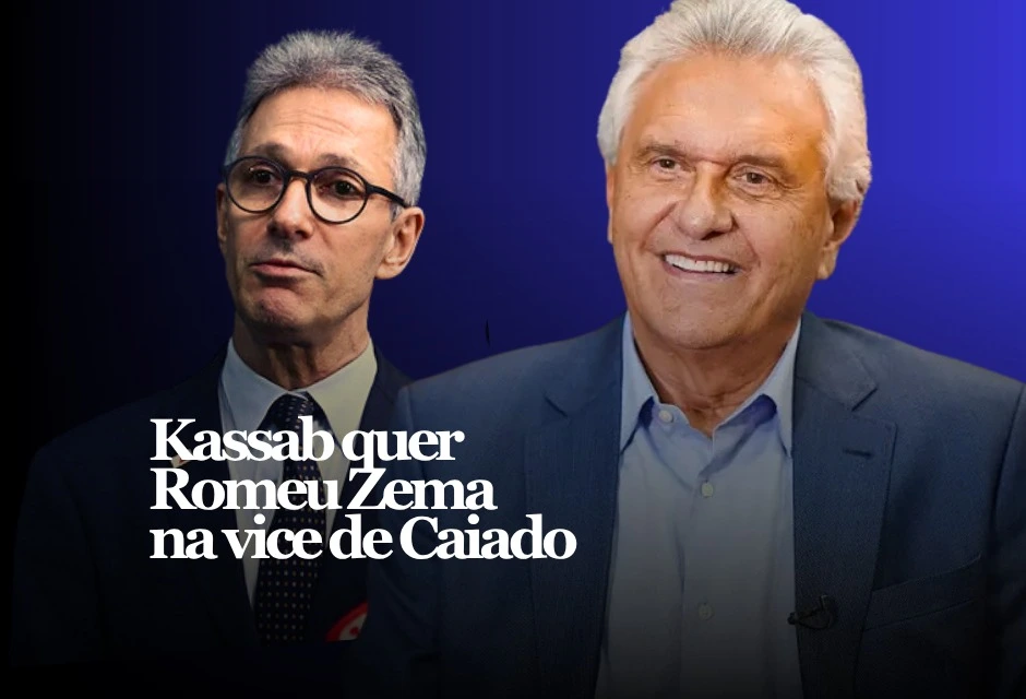 A escolha de Ronaldo Caiado como nome do PSD ao Planalto não encerrou a montagem da chapa. Nos bastidores, Gilberto Kassab ainda trabalha para atrair Romeu Zema para a vaga de vice.