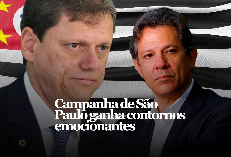 A folga de Tarcísio de Freitas na corrida pelo governo de São Paulo diminuiu e a pré-campanha entrou em outra fase. Na pesquisa Atlas/Estadão divulgada em 30 de março, o governador aparece com 49,1% das intenções de voto, contra 42,6% de Fernando Haddad