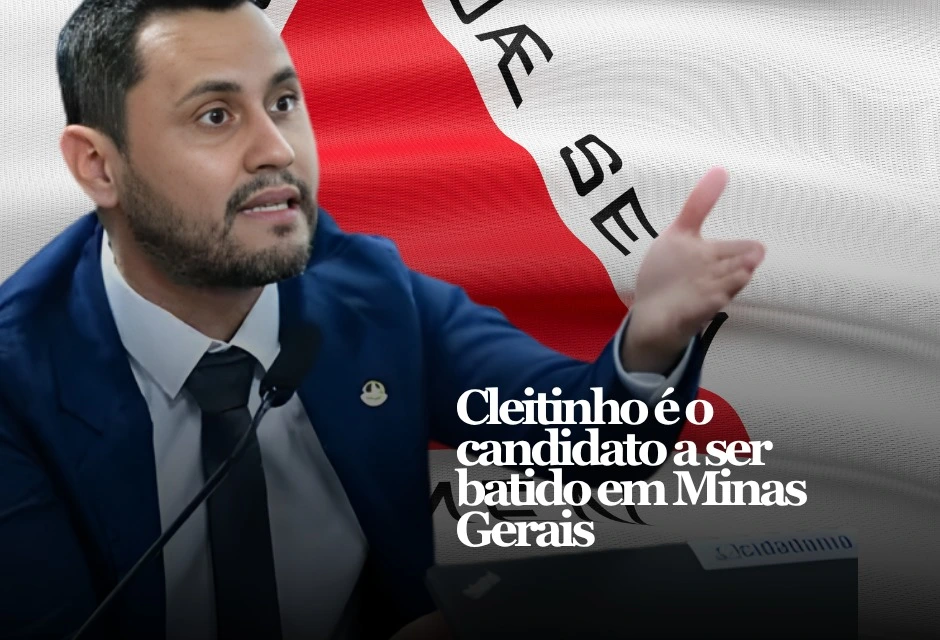 A sucessão em Minas entrou numa fase incômoda para os grupos tradicionais. O nome que lidera hoje não saiu do velho eixo de Belo Horizonte nem das máquinas clássicas do estado. É Cleitinho Azevedo, senador do Republicanos, que aparece na frente da disputa e força adversários mais estruturados a correr atrás.