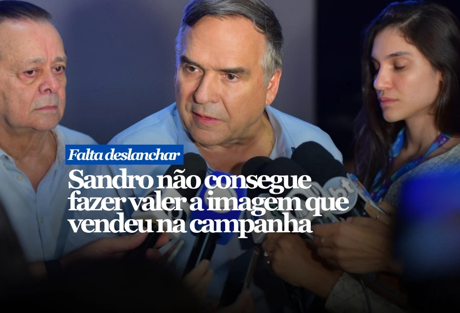 Pouco mais de 15 meses depois da posse, em 1º de janeiro de 2025, Sandro Mabel ainda governa sob um problema central: a imagem de gestor rápido circula melhor nas redes do que na percepção cotidiana do goianiense.