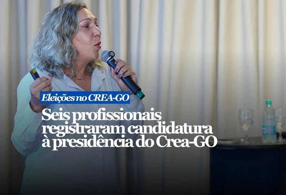 A engenheira civil Tatiana Jucá oficializou neste sábado (18) sua candidatura à presidência do Conselho Regional de Engenharia e Agronomia de Goiás (Crea-GO) com um diagnóstico direto sobre o sistema: o órgão se afastou dos profissionais e perdeu relevância no debate público. A proposta da candidata combina mudança de modelo de gestão, revisão da fiscalização e atuação mais ativa do Conselho em temas estruturais da cidade, como drenagem urbana e planejamento.