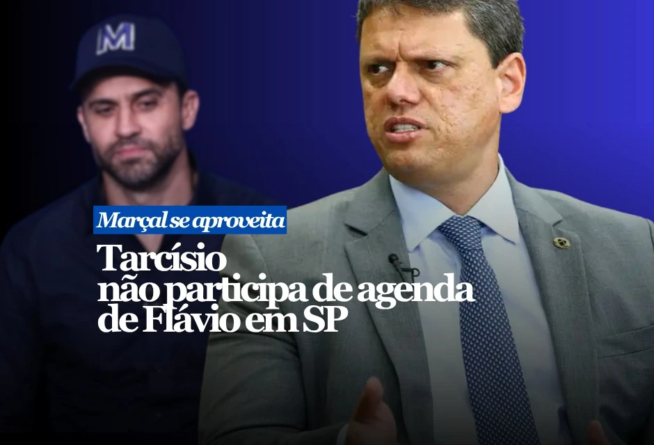 Quase dois meses depois de Tarcísio de Freitas assumir publicamente a coordenação da campanha de Flávio em São Paulo, os dois têm aparecido pouco juntos no estado.
