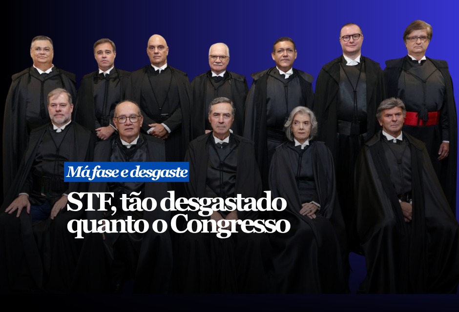 O desgaste do STF deixou de ser ruído de rede e passou a aparecer em números. Esse é o dado político mais sensível para uma Corte que depende menos do voto e mais da confiança pública.