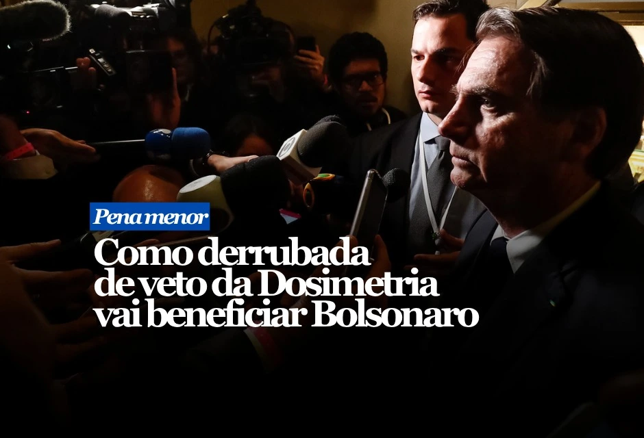 A derrubada do veto ao PL da Dosimetria abriu caminho para reduzir penas de condenados pelo 8 de janeiro, mas o efeito para Jair Bolsonaro ainda depende do STF.