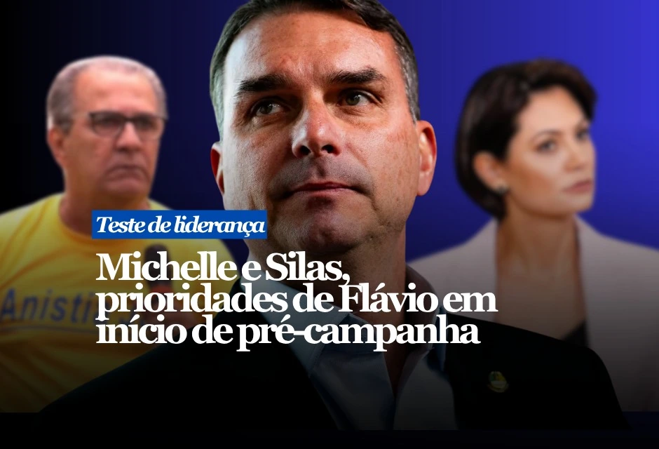 A aproximação com Silas Malafaia, depois de críticas públicas do pastor à sua pré-candidatura, reduz um foco de resistência importante no campo evangélico bolsonarista. A ida de Flávio a culto da Assembleia de Deus Vitória em Cristo foi tratada como gesto de reconciliação, mas o movimento ainda precisa ser medido pelo efeito prático: agenda conjunta, defesa pública continuada e redução dos ruídos internos. Michelle Bolsonaro continua sendo peça central desse cálculo. Como presidente nacional do PL Mulher, ela tem alcance próprio, fala diretamente com o eleitorado conservador feminino e carrega uma legitimidade afetiva que Flávio não transfere automaticamente por ser filho de Jair Bolsonaro. Sem ela, a pré-candidatura fica formalmente de pé, mas politicamente incompleta. O dado novo é que Flávio começa a ganhar argumento eleitoral. Pesquisa Real Time Big Data divulgada nesta terça-feira (5) mostra empate técnico com Lula no segundo turno: 44% a 43%, dentro da margem de erro de dois pontos. Isso não resolve sua rejeição nem pacifica a direita, mas muda o peso da conversa: deixa de ser apenas herdeiro indicado pelo pai e passa a aparecer como nome competitivo. A recomposição com Malafaia pode abrir caminho para Michelle se reaproximar sem parecer recuo. Mas a direita ainda terá de testar se Flávio consegue transformar trégua entre líderes em comando real sobre militância, igrejas, parlamentares e governadores aliados.