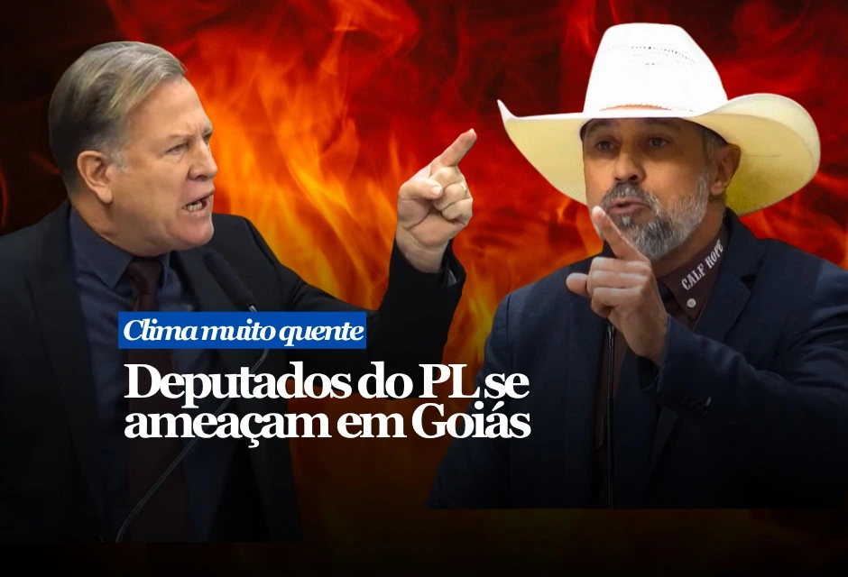 A sessão da Assembleia Legislativa de Goiás terminou mais cedo nesta quinta-feira (7) após uma discussão entre Major Araújo e Amauri Ribeiro, ambos do PL.