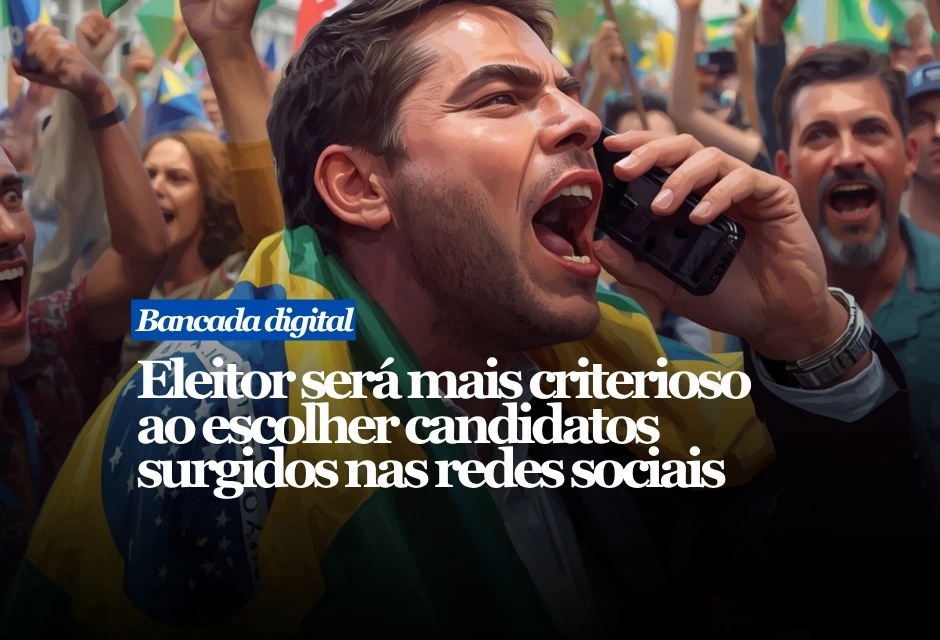 Entre 2013 e 2018, a internet abriu caminho para uma geração de candidatos com linguagem direta, estética improvisada, ataque permanente à política tradicional e forte apelo em pautas conservadoras. Esse modelo ajudou a eleger bancadas, prefeitos, governadores e um presidente da República. A promessa era simples: trocar o político profissional por alguém que falasse como o eleitor comum.