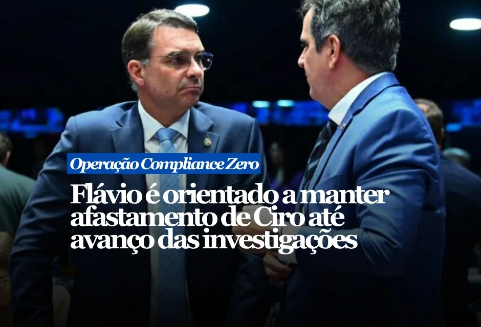 A 5ª fase da Operação Compliance Zero atinge o coração do Progressistas e obriga o clã Bolsonaro a recalcular a rota. O temor é que o rótulo 