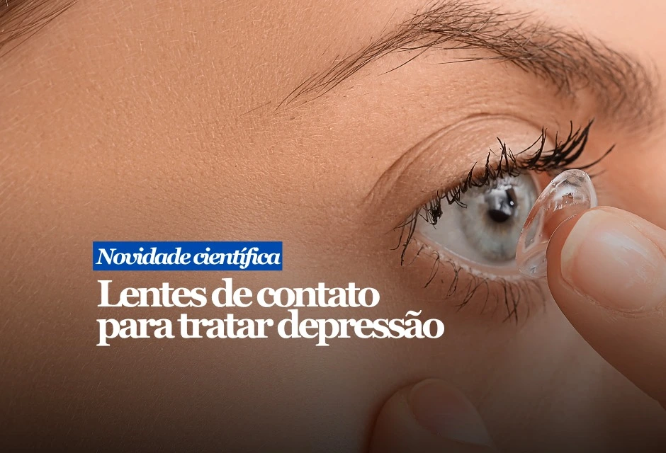 Pesquisadores da Coreia do Sul testaram uma lente de contato capaz de enviar pequenos estímulos elétricos pela retina e modular áreas do cérebro ligadas ao humor. O estudo, publicado na Cell Reports Physical Science, foi feito em camundongos com sinais associados à depressão.