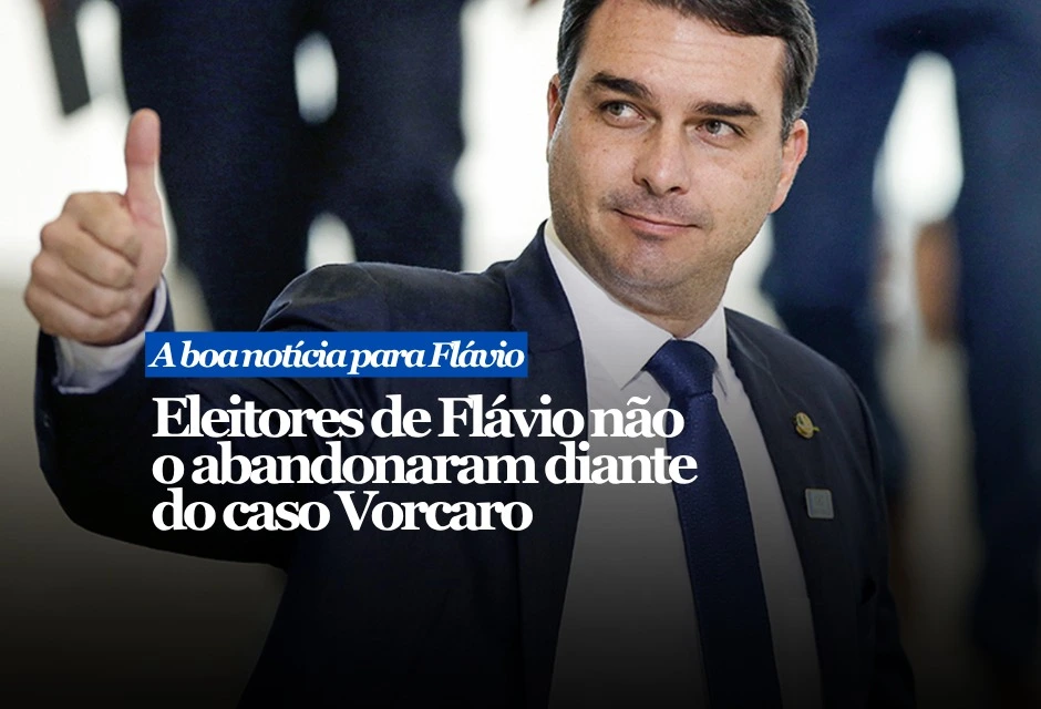 Pesquisa Datafolha divulgada nesta sexta-feira (22) mostra que 88% dos eleitores que declaram voto em Flávio defendem que ele permaneça na disputa presidencial, mesmo após as revelações envolvendo o caso “Dark Horse” e Daniel Vorcaro. Apenas 10% desse grupo dizem que ele deveria abrir mão da candidatura.