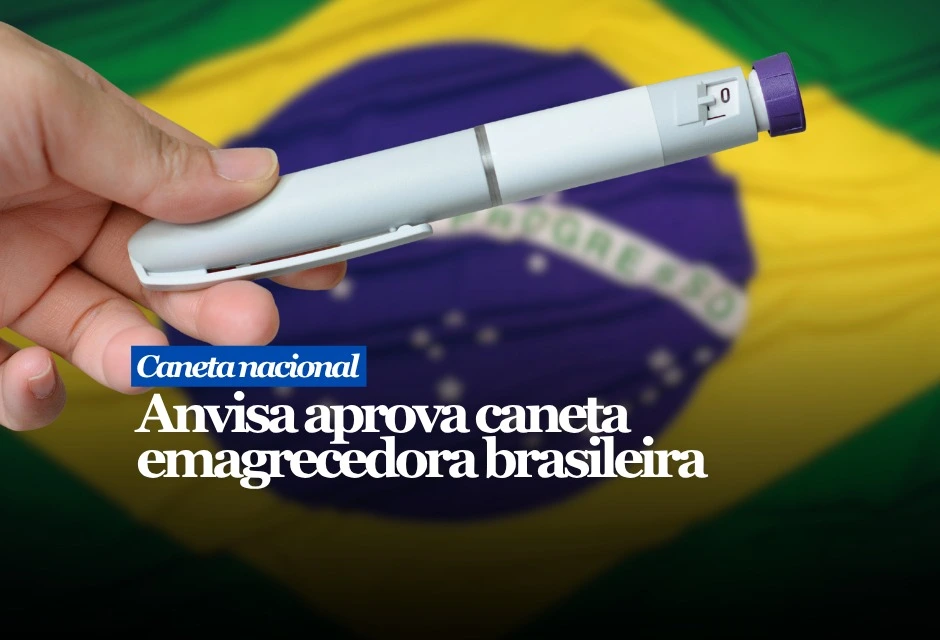 A Anvisa aprovou o Ozivy, primeira caneta de semaglutida sintética análoga ao Ozempic registrada no Brasil. O medicamento é fabricado pela EMS e usa o mesmo princípio ativo do Ozempic, cuja patente expirou em 20 de março. O pedido de registro havia sido apresentado em 2023 e passou pela análise técnica de eficácia, segurança e qualidade da agência.