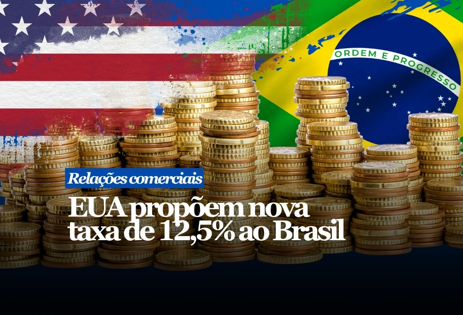 Os Estados Unidos abriram uma segunda frente tarifária contra o Brasil em dois dias. A nova proposta prevê sobretaxa de 12,5% sobre produtos brasileiros, sob o argumento de falha no controle da entrada de mercadorias feitas com trabalho forçado.
