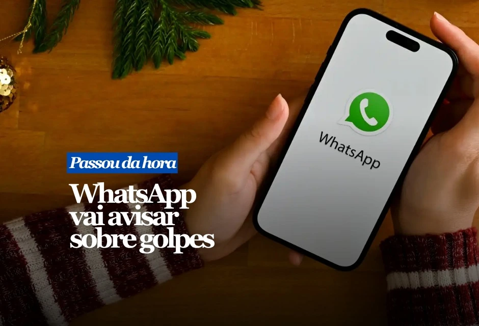 O WhatsApp testa uma ferramenta para avisar quando uma mensagem enviada por número desconhecido parecer tentativa de golpe. O aviso deve aparecer dentro da conversa com a frase: “Isso pode ser um golpe”.