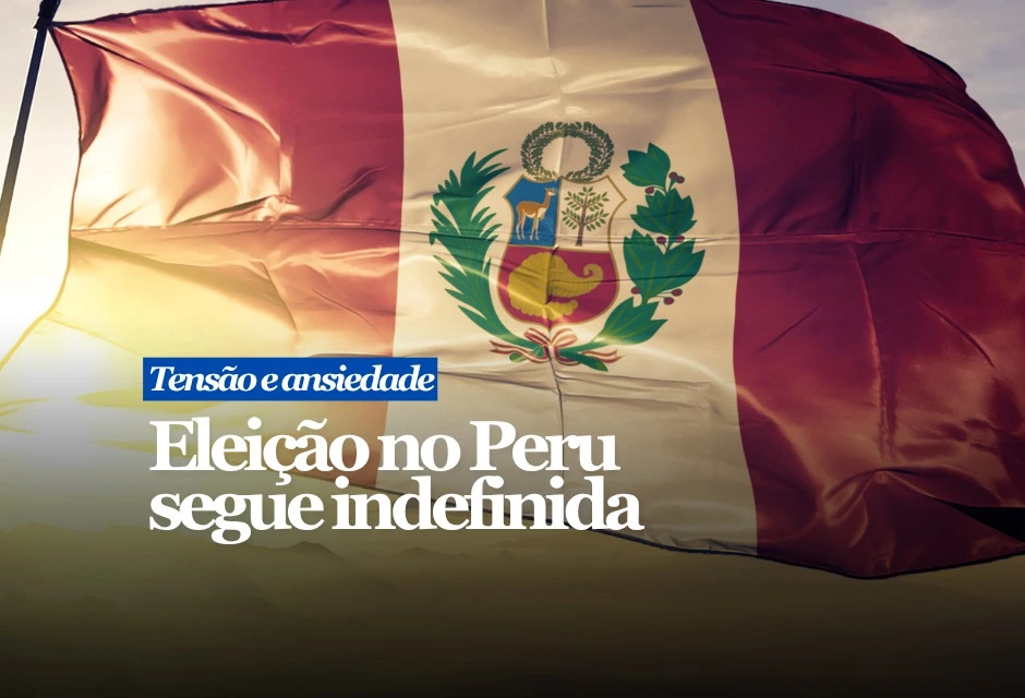 A apuração virou no Peru e deixou a disputa presidencial em margem mínima. Com 95,685% das atas contabilizadas, a ONPE indicava Roberto Sánchez, do Juntos pelo Peru, com 50,074% dos votos válidos.