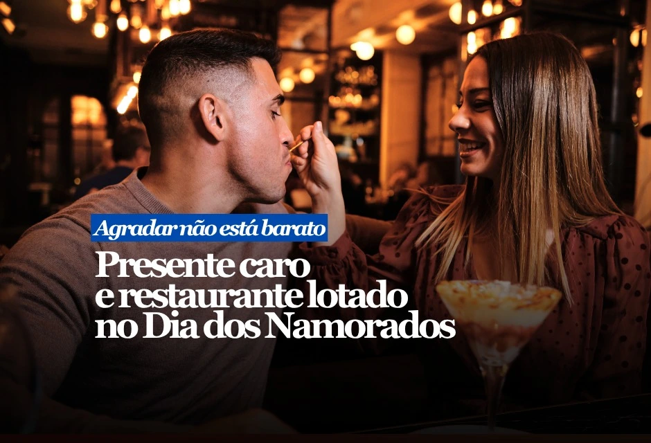 O Dia dos Namorados chega nesta sexta-feira, 12 de junho, com consumidores procurando presentes, jantares e programas a dois, mas com preços mais apertados em parte dos itens tradicionais.