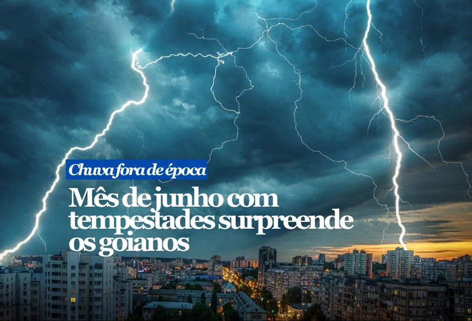 Em Goiânia, a tempestade mais forte veio na noite de domingo (14). Houve registro de granizo, rajadas de vento, raios, alagamentos e estragos em imóveis. O prefeito Sandro Mabel publicou um vídeo nas redes sociais pedindo que a população evitasse sair de casa enquanto o temporal avançava pela capital.