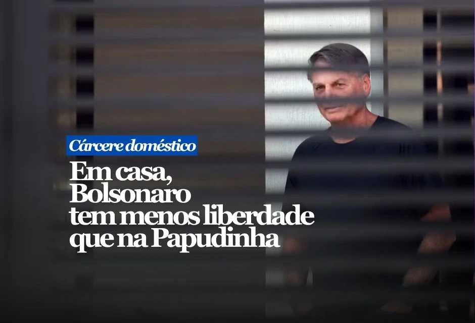 A prisão domiciliar tirou Jair Bolsonaro da cela, mas reduziu sua capacidade de comandar diretamente a própria sucessão Na Papudinha, o ex-presidente ainda recebia aliados, ouvia demandas regionais e preservava algum controle sobre acordos nos estados.