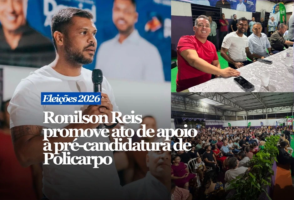 O vereador Ronilson Reis (Solidariedade) realizou na noite desta segunda-feira (22) ato de apoio à pré-candidatura do presidente da Câmara de Goiânia, Romário Policarpo (Cidadania), a deputado estadual. O encontro, realizado no Setor Vila Nova, reuniu cerca de 750 lideranças e apoiadores